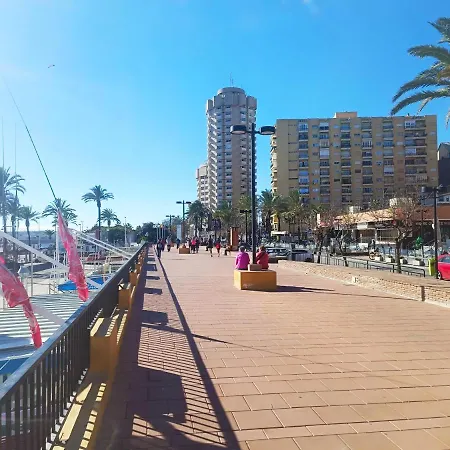 Piscina - 1ª Linea De Playa Puerto Deportivo شقة *